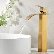 Rose Gold Waterfall Faucet