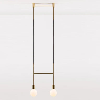 DecorBites™ Geometric Iron Pendant Lights for Dining Bedroom Cafe Indoor Decor