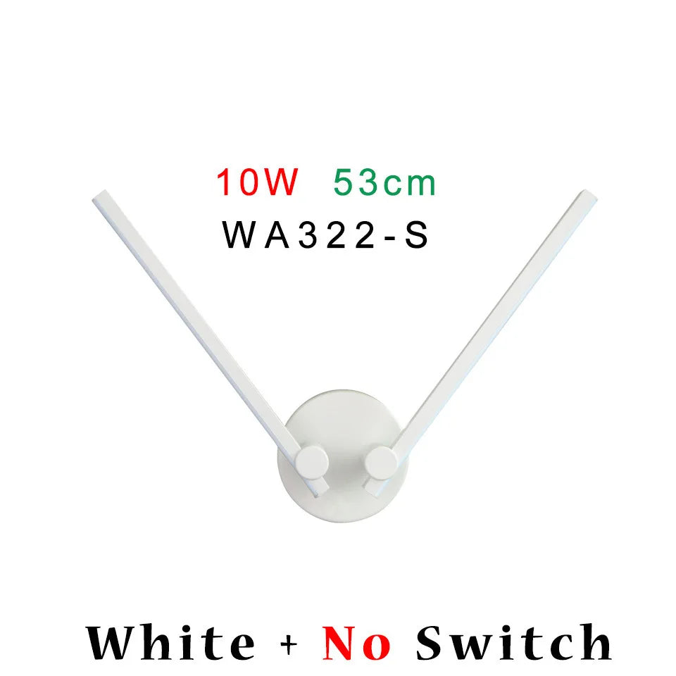 DecorBites™ Double Arm Adjustable LED Wall Light for Living Room and Bedroom