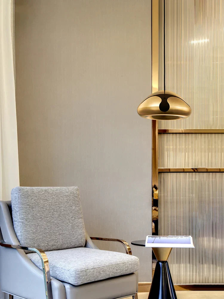 Decorbites™ Glas Gold Deckenleuchte Anhängerlampen LED Esszimmer Bar Küchenbeleuchtung Mode Leuchter