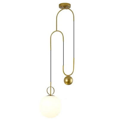 Decorbites™ Goldene Glas-Kugelleuchter - Moderne Beleuchtung für Schlafzimmer & Wohnzimmer