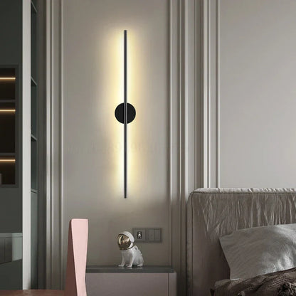Decorbites™ Lineare Rohr-LED-Wandleuchte, modernes minimalistisches Auf-Ab-Wandleuchte für Badezimmer, Nachttisch & Spiegel