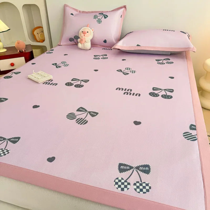 Decorbites™ Antibakterielles Muster-Matratzen-Set | Hautfreundlich & Weiche Matratze | Sommer-Klimaanlage