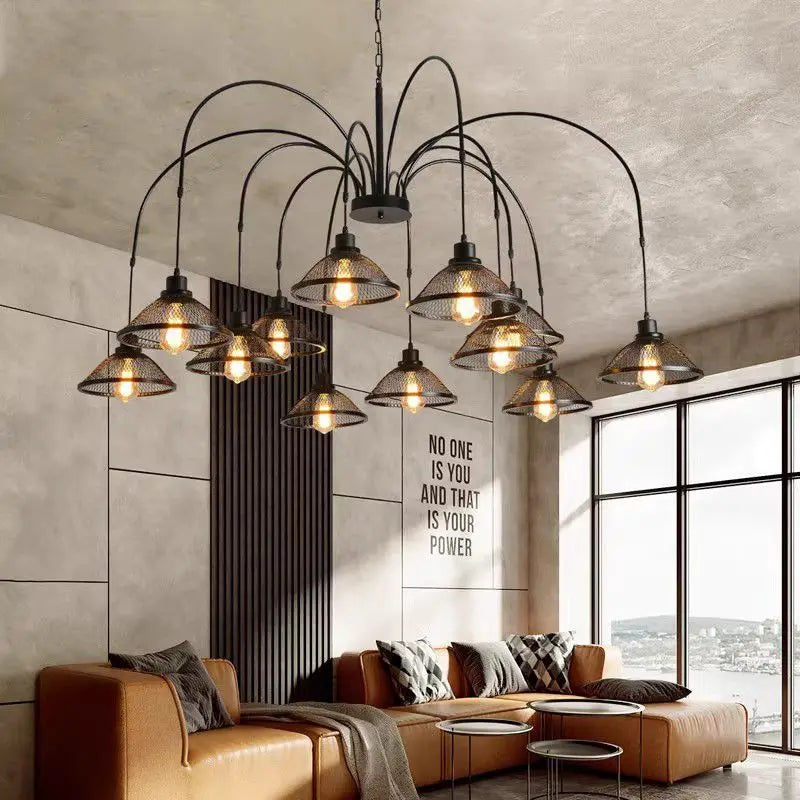 Decorbites™ Industrielle Hängelampe für Wohnzimmer Esszimmer Bar Café Loft Retro Kronleuchter