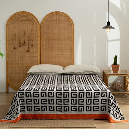 Decorbites™ Baumwolldecke - Retro chinesischer Stil Quilt & Sofabezug