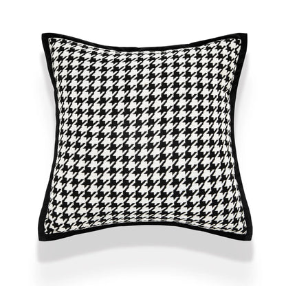 DecorBites™ Geometric Jacquard Cushion Cover | Modern Light Luxury Pillowcase | Decorative Home Accent