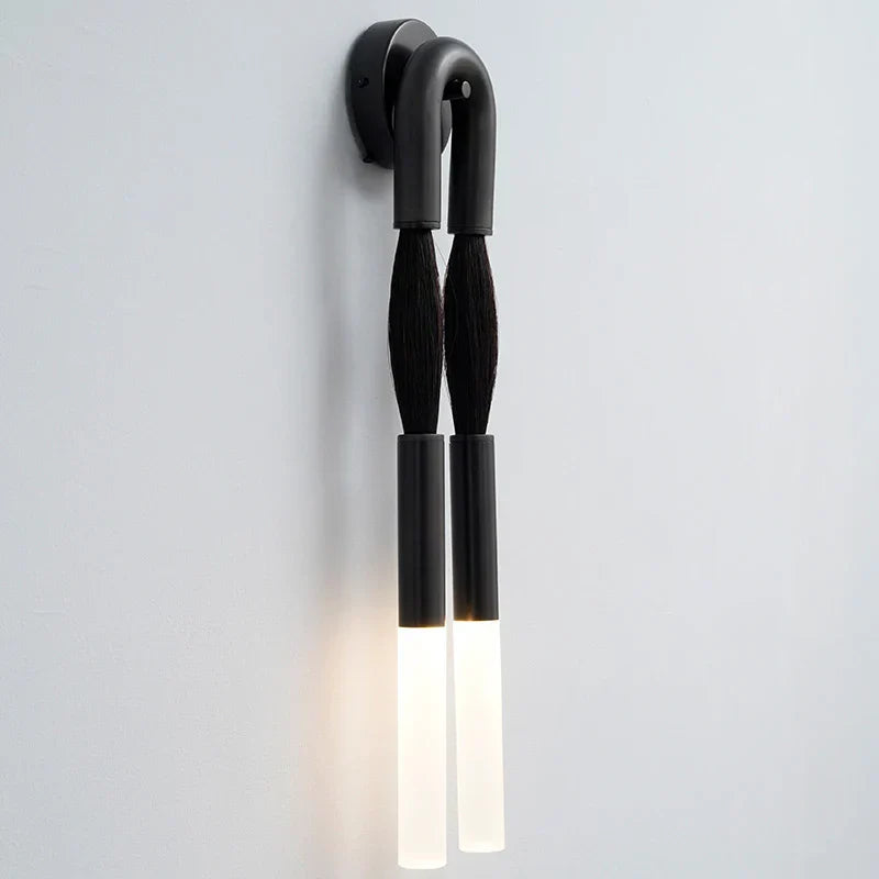 Decorbites™ Designer Quasten U-förmige Wandlampe - Gold/Silber/Schwarzes Metall - Hotel Wohnen Korridor