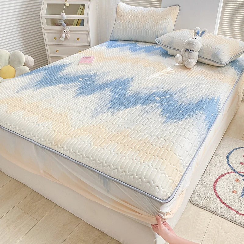 Latex Cooling Mattress Set