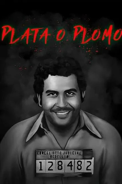 Movie Mafia Boss Legendary Figure Poster Canvas Print Art Mafia Portrait Canvas Painting Scarface Escobar Godfather Wall Decor