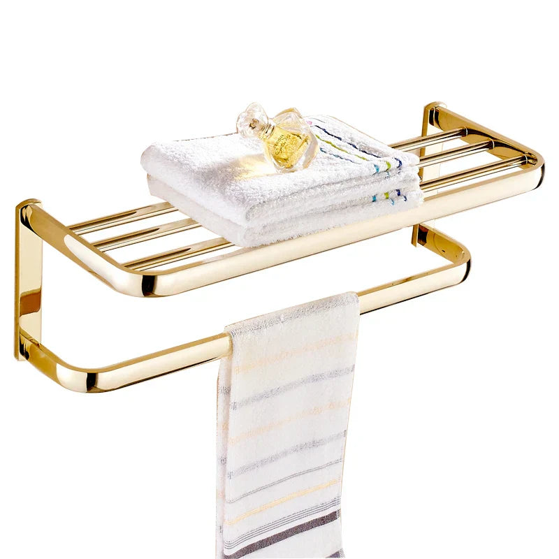 Gold Brass Bath Hardware