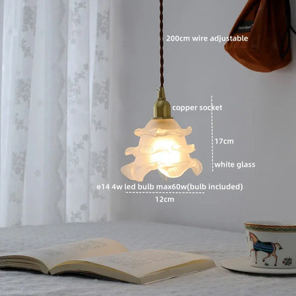 Decorbites™ Klar-Glas-LED-Kupfer-Hängelampe für moderne Heimdekoration.