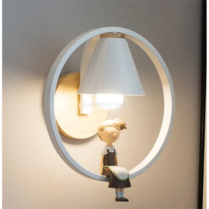 DecorBites™ Iron LED Wall Lamps for Living Room Bedroom Hotel Restuarant Aisle