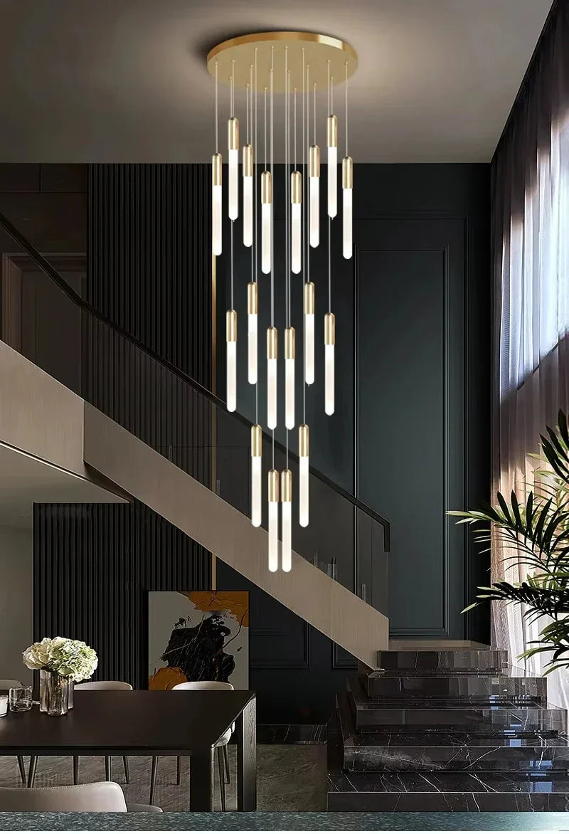 Decorbites™ LED-Kronleuchter: Moderne Pendelleuchte für Treppenhaus & Küche zur Haushaltsdekoration