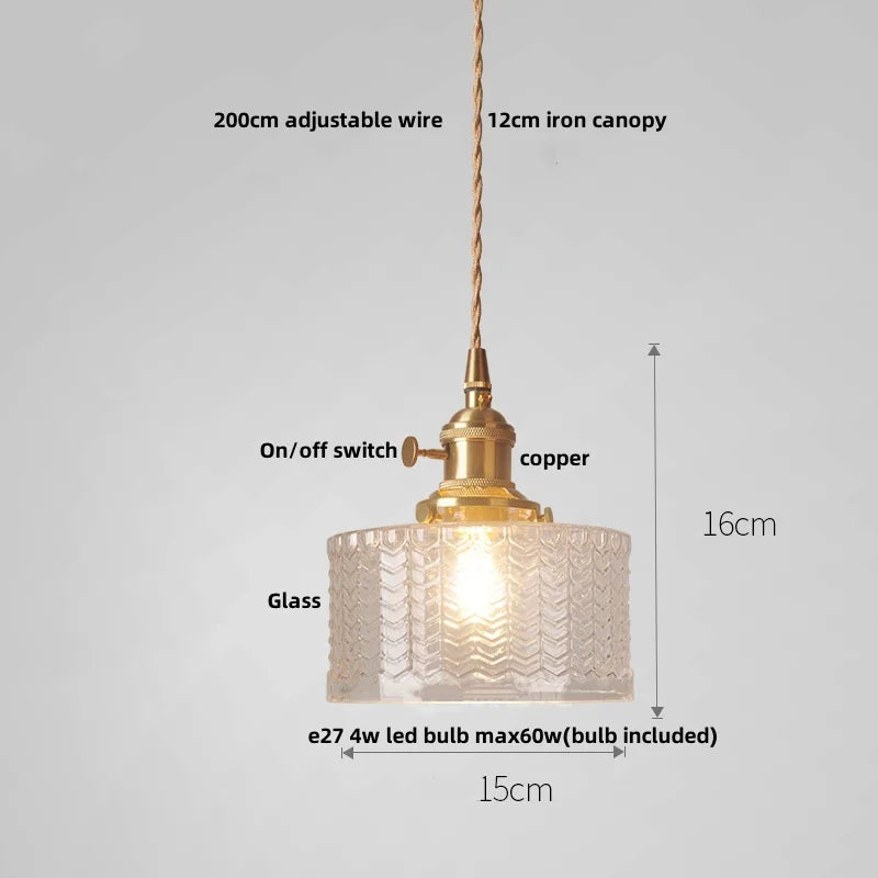 Nordic Green Hanging Lamp