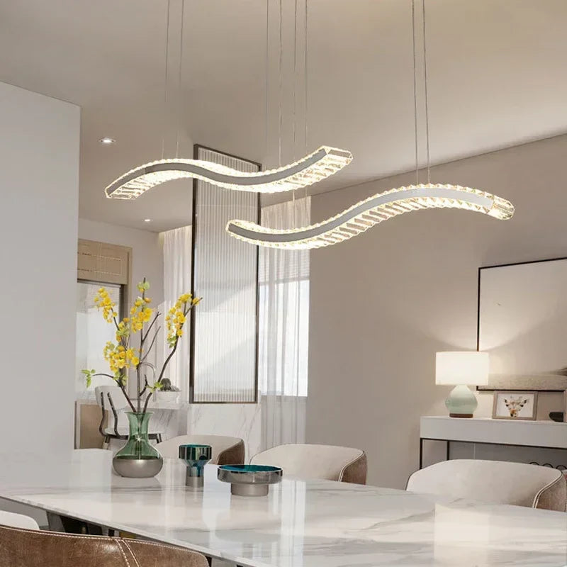 Decorbites™ Kristall-LED-Deckenleuchter für elegante Esszimmer-Dekoration