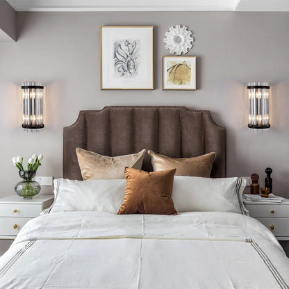 Decorbites™ Kristall-Luxus-Wandleuchte für modernes Schlafzimmer, Wohnzimmer, Treppenhaus – LED-Innenbeleuchtung
