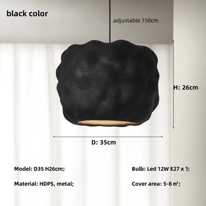 Decorbites™ Pendelleuchten im cremigen Stil: Minimalistisches nordisches Design für Nachttisch, Restaurant, Bar