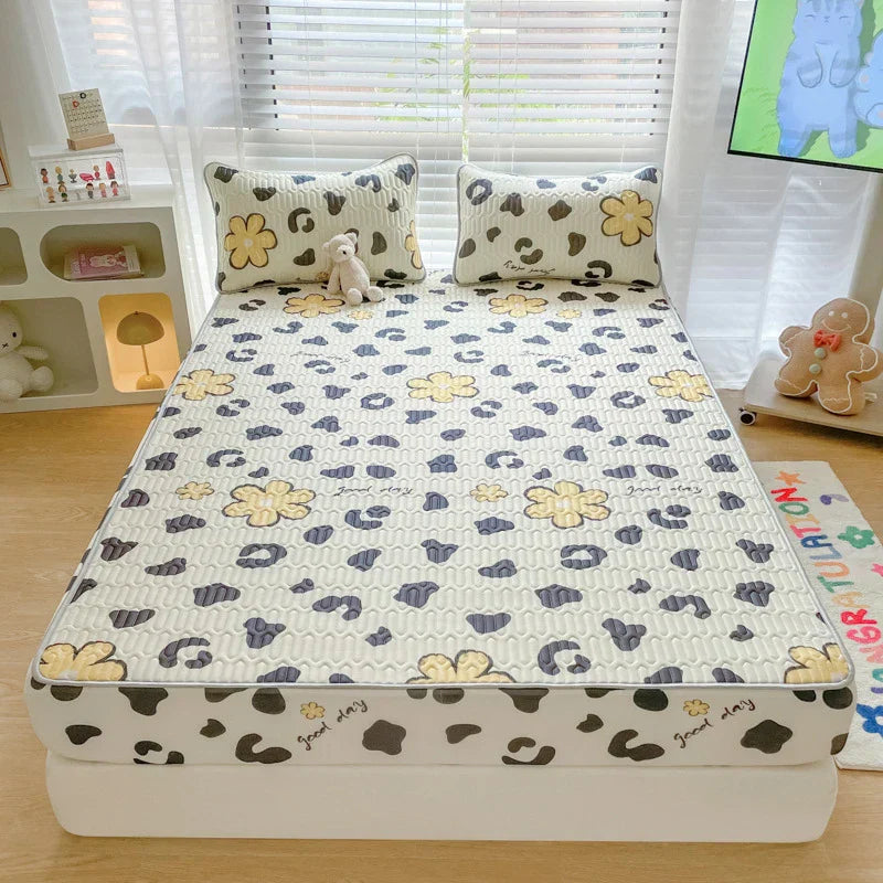 Latex Cooling Mattress Set