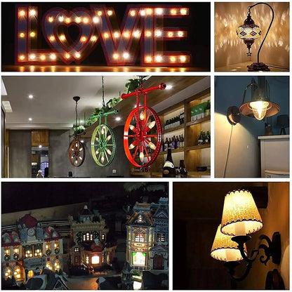 Decorbites™ LED-Filamentlampe Klarer Glas T16 A19 ST64 Dimmbare Vintage-Lampe