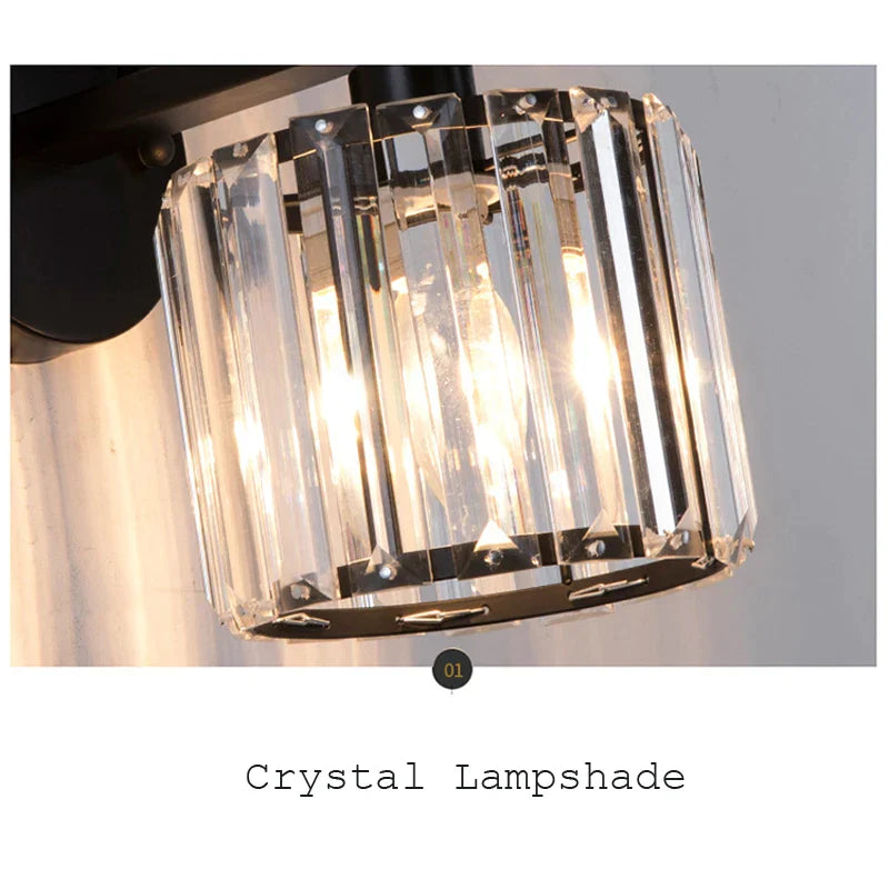 Decorbites™ Kristallvogel Wandlampe: Moderner Luxus für Wohnzimmer, Schlafzimmer und Flur
