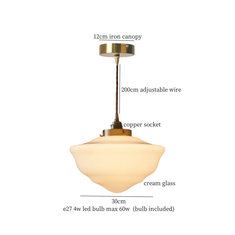 Decorbites™ Glas-LED-Hängeleuchte: Nordische Minimalismus für Schlafzimmer, Wohnzimmer, Küche & mehr