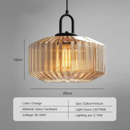 Decorbites™ Glas-LED-Hängeleuchter Bunte Kücheninsel-Leuchte