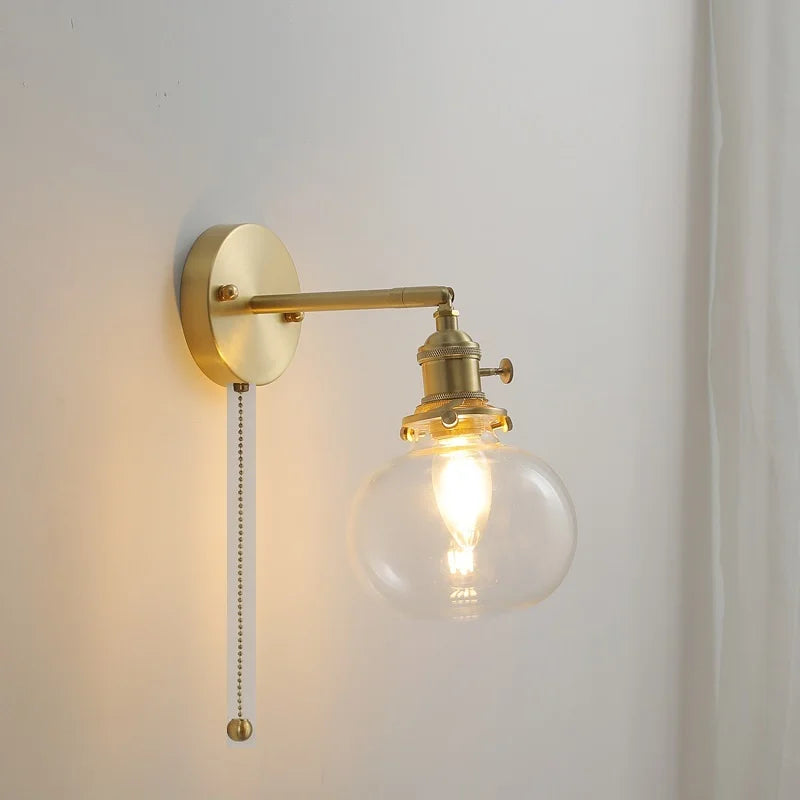 Decorbites™ Glas-Kugeln-Wandleuchte Moderne Nordische Wandleuchte für Schlafzimmer-Spiegel