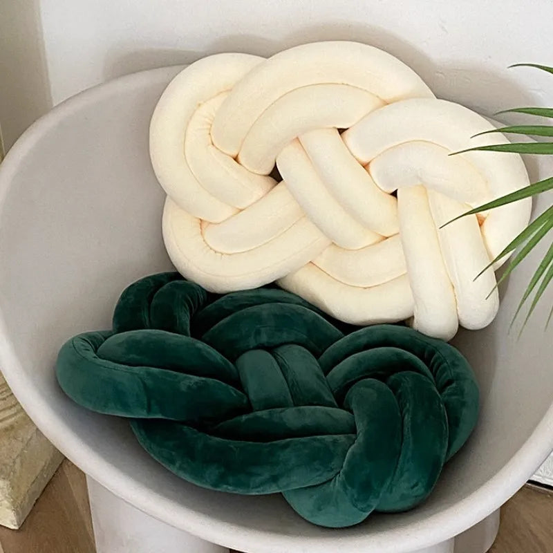 Decorbites™-Geknüpfter Ring-Wurfkissen-Set