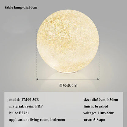 Decorbites™ Sahne-Mond LED-Hängeleuchter: Moderne Beleuchtung für Wohnzimmer, Küche und Schlafzimmer