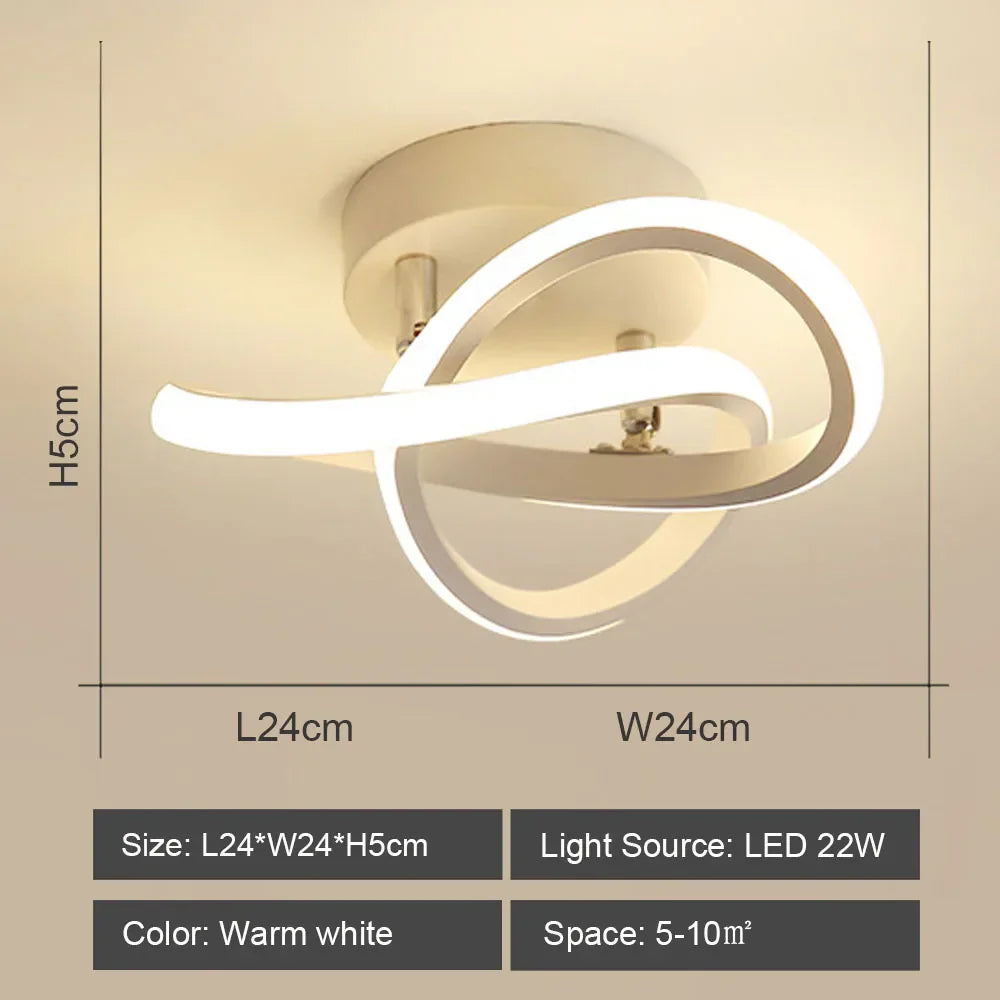 Decorbites™ LED-Deckenleuchte für modernes Wohnzimmer- und Schlafzimmerbeleuchtung