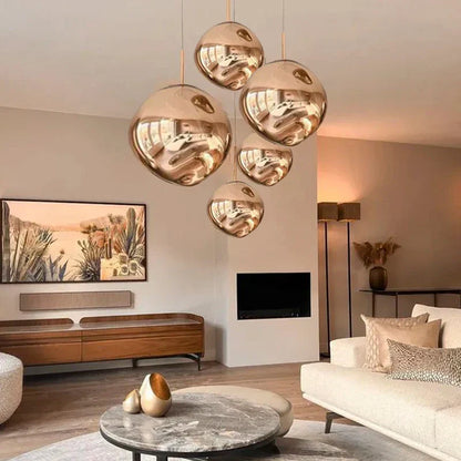 Decorbites™ Glas-Lava-LED-Hängeleuchten für modernes Wohnzimmer- und Schlafzimmer-Dekor