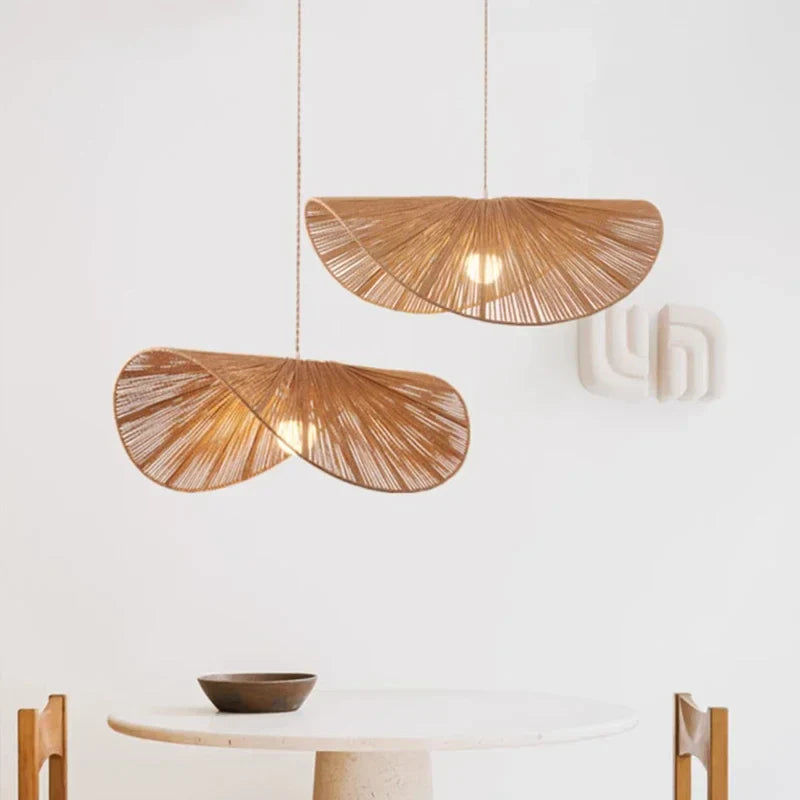 Decorbites™ Handgefertigte Rattan-LED-Hängeleuchten für stilvolle Heimdekoration