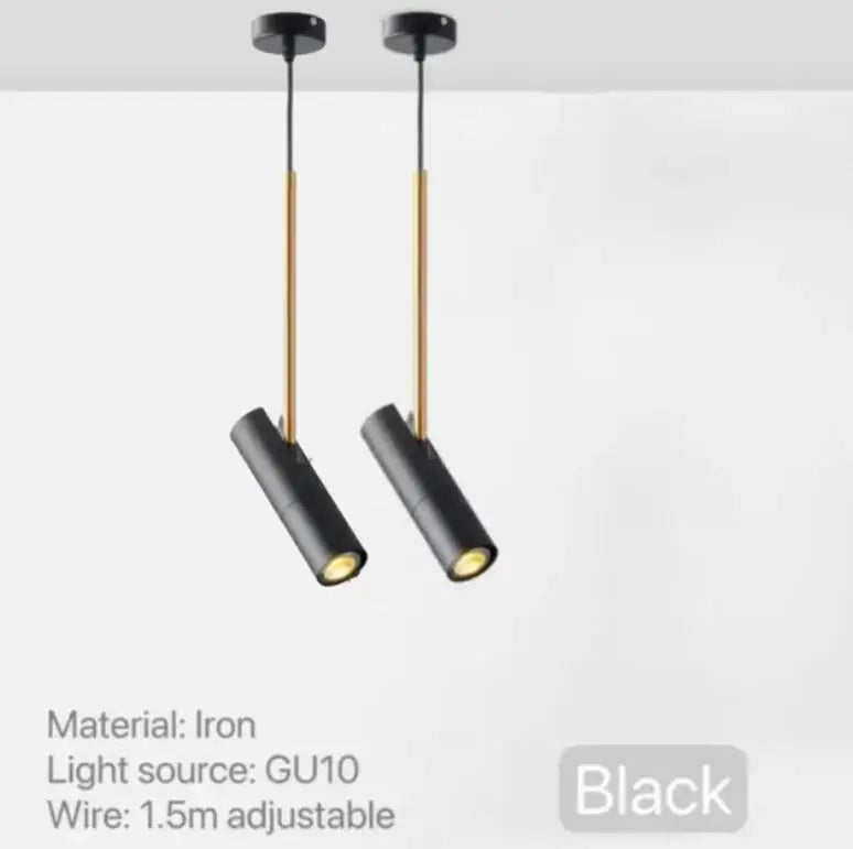 Rotatable Metal Spotlight Pendant Light
