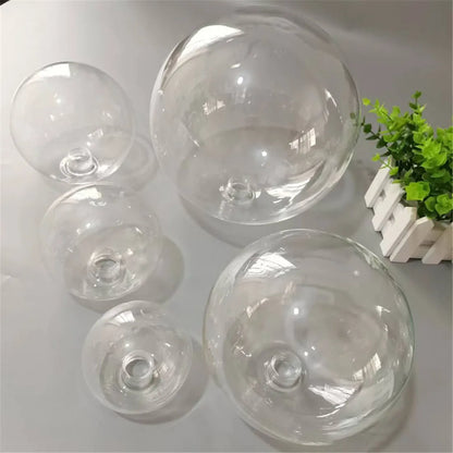 Decorbites™ Klar-Glas-Pendent-Lampenschirm mit 2,2 cm Gewinde für Kronleuchter & Hängeleuchten
