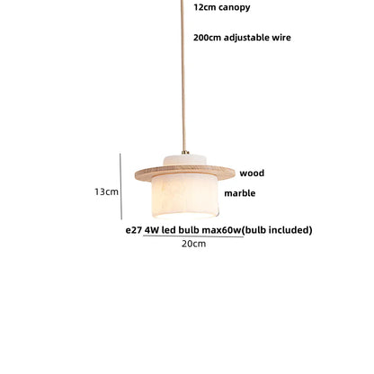 DecorBites™ LED Pendant Lamp Adjustable Wire Globe Hanging Light Fixtures