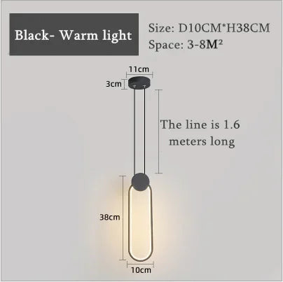DecorBites™ Crystal LED Pendant Lights for Modern Home Decor and Lighting