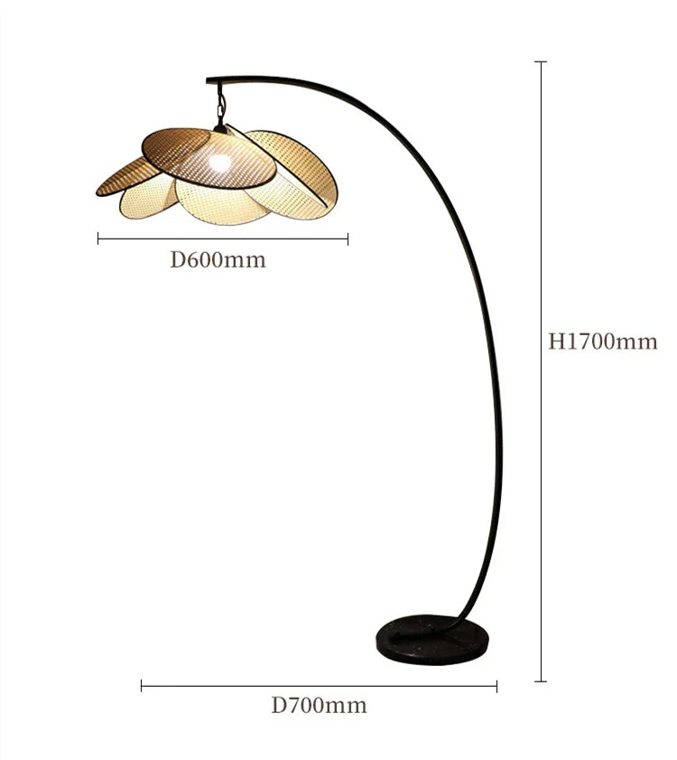 Decorbites™ Handgefertigte Rattan-Kunst-Pendant-Leuchter für modernes Wohnzimmer, Esszimmer, Schlafzimmer.