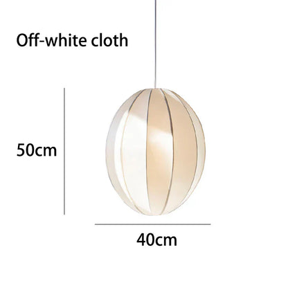 Decorbites™ Dänische Pendelleuchte Minimalistische Laterne UFO-Lampenschirm Rustikaler Stofflampenschirm