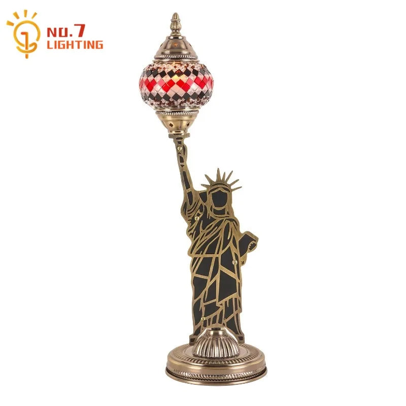 Decorbites™ Freiheitsstatue Vintage-Tischleuchte LED E14 Klassisches Design