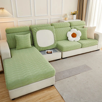 Decorbites™ Jacquard-Sofasitzbezug Möbel-Schutz Überzug dehnbar waschbar Schoner