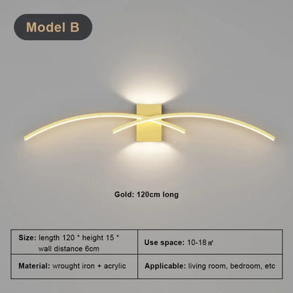 DecorBites™ LED Wall Light Strip for Home Indoor Decorative Lighting
