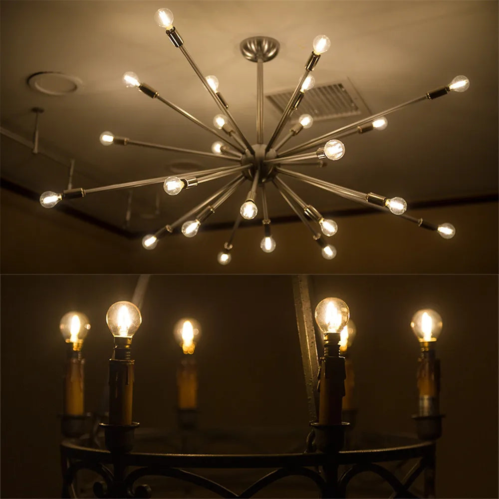 Decorbites™ LED-Filamentlampe Klarer Glas T16 A19 ST64 Dimmbare Vintage-Lampe