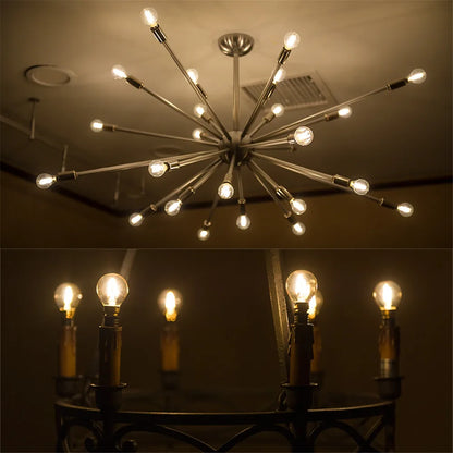 Decorbites™ LED-Filamentlampe Klarer Glas T16 A19 ST64 Dimmbare Vintage-Lampe