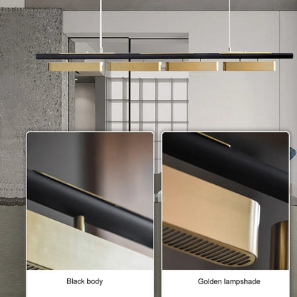 DecorBites™ LED Strip Pendant Lights for Modern Minimalist Home Decor