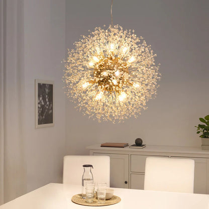 Decorbites™ Dandelion Spark LED-Kronleuchter – Moderne Kunst-Kristalllampen für die Hausdekoration