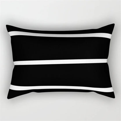 Decorbites™ Geometrisches Wellenlinien-Taljen-Kissenbezug-Set