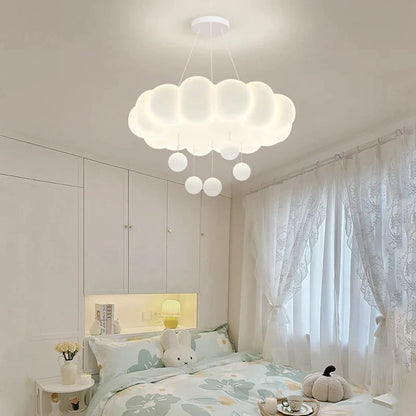 Decorbites™ Dimmbare Pendelleuchte mit PE-Lampenschirm für Wohnzimmer und Schlafzimmer