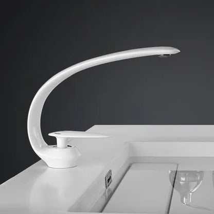 DecorBites™ Brushed Gold Basin Faucet - Single Handle Bathroom Sink Faucet