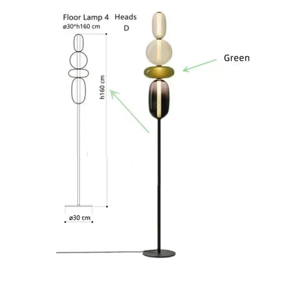 Decorbites™ Glasbodenleuchte LED Tischlampe – Italienisches Design Hohe Qualität