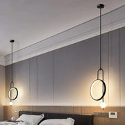 Gold Black Glass Chandelier With LED Illumination